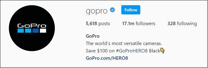 GoPro Instagram - border