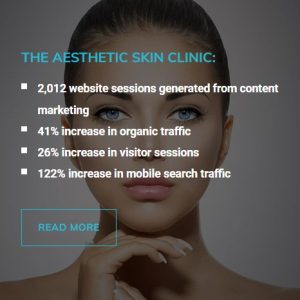 skin care SEO case study