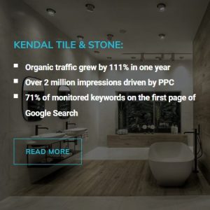 tile shop SEO case study