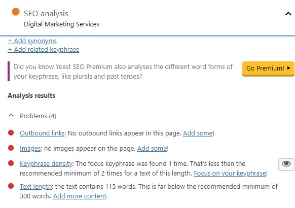 seo analysis tool